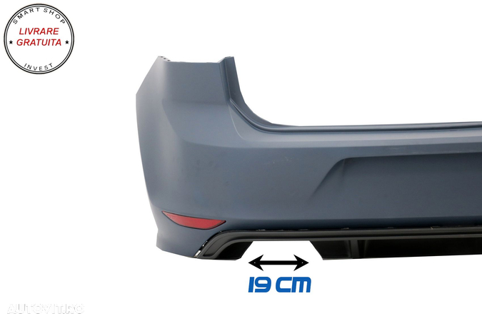 Pachet Exterior cu Faruri Bi-Xenon Look G7.5 Look LED Semnal Dinamic VW Golf 7 VII- livrare gratuita - 7
