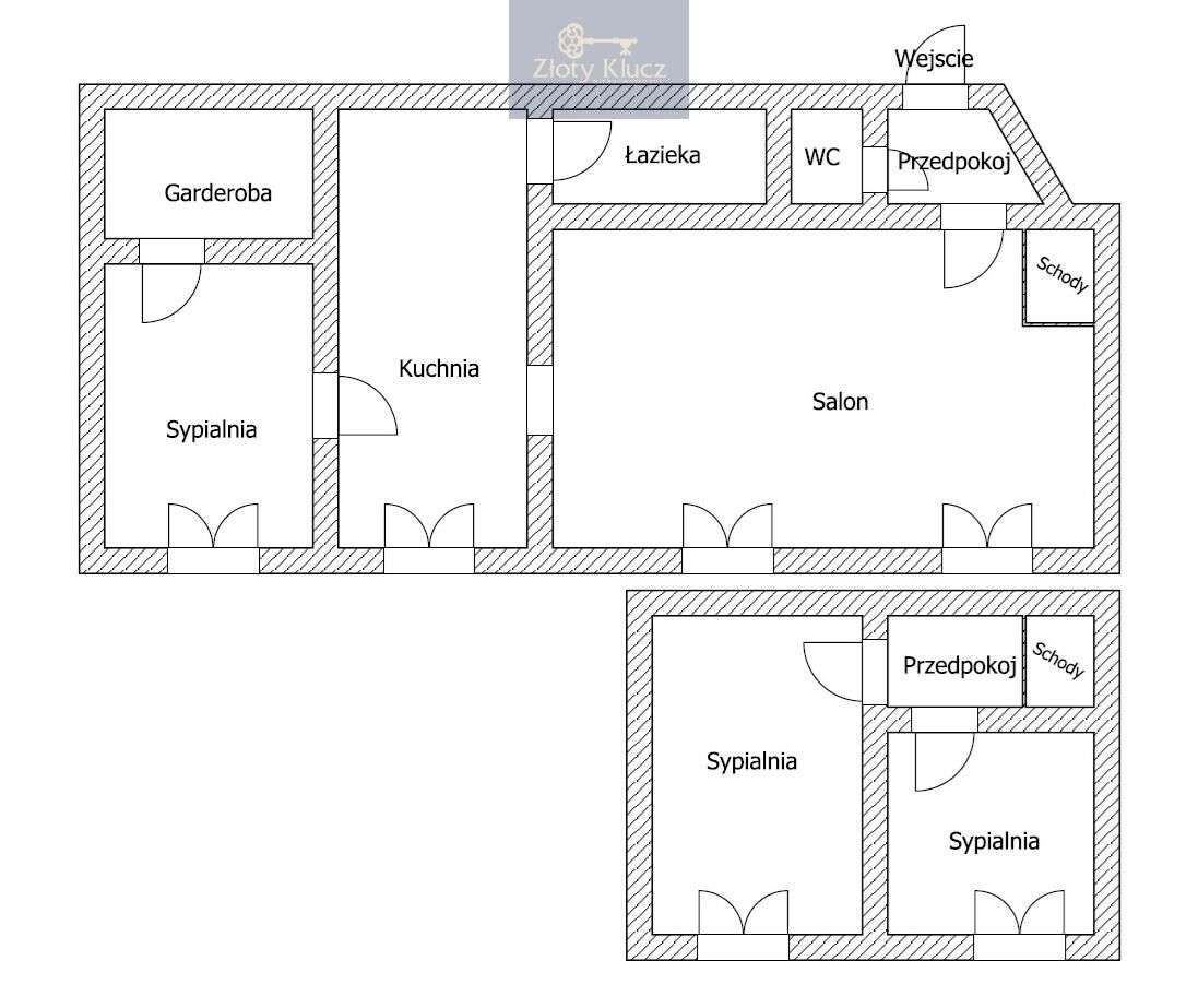 Mieszkanie dwupoziomowe z garażem i ogródkiem-12