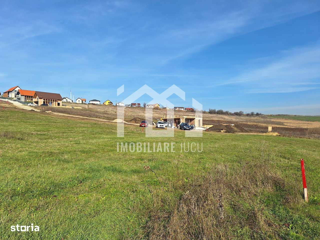 Teren intravilan 1000 mp cu autorizație de construire – Jucu de Sus - Imagine principală: 3/4