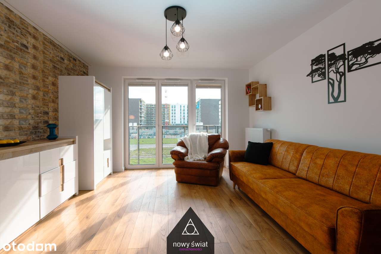 44m, 2 pokoje, balkon, garaż podziemny |Ciesielskiego| pierwszy najem - View 2