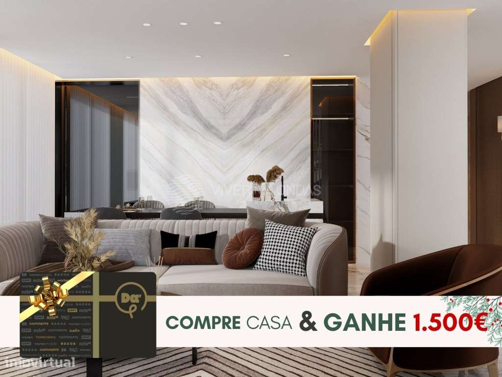 Apartamento T3 de luxo com excelentes condições de pagamento e desc... - Grande imagem: 1/53