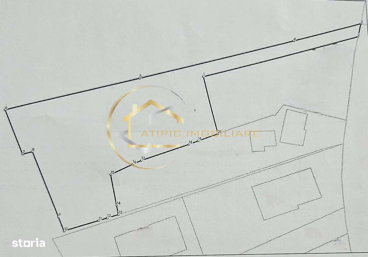 Teren intravilan 985 mp de vânzare in Miroslava - Imagine principală: 4/5