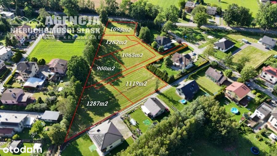 Działka usługowo-mieszkaniowa 1098m2, Mnich, ul. Cieszyńska - Pełny obrazek: 4/9