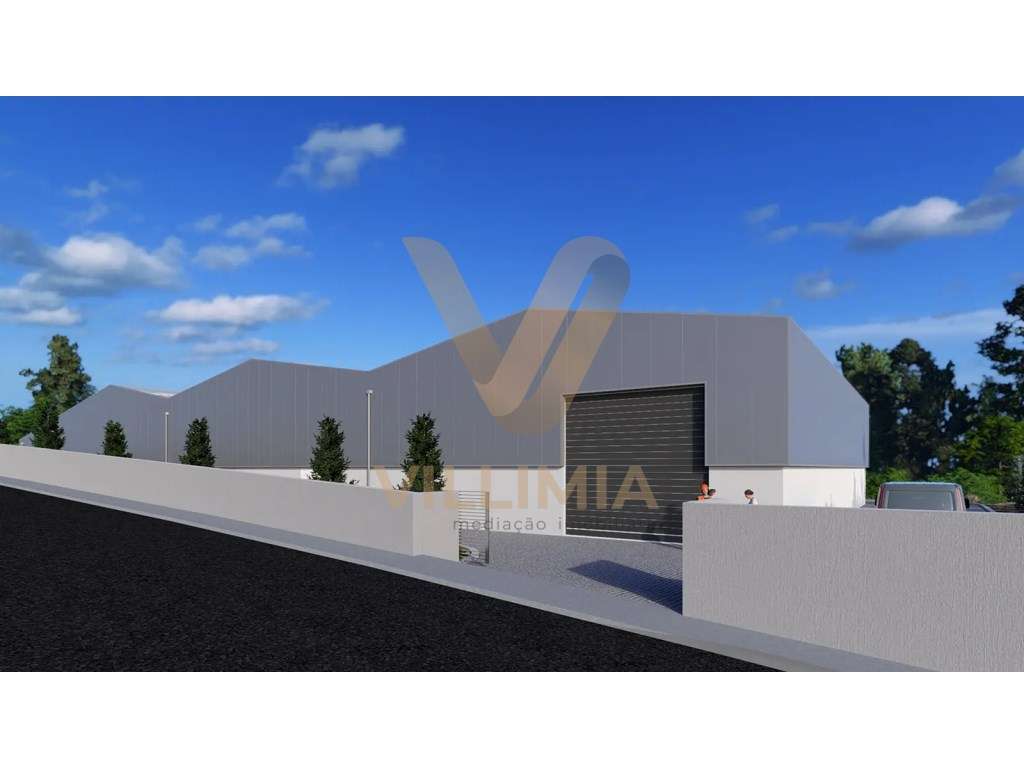 Pavilhão Industrial com 1516 m² - Queijada, Ponte de Lima - Grande imagem: 4/10