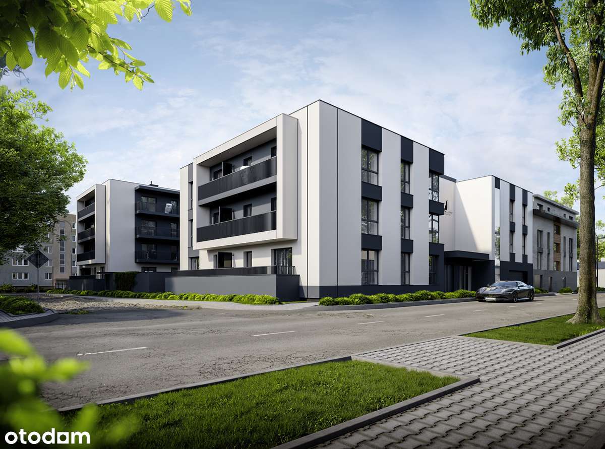 Nowoczesne 2 pokojowe mieszkanie z dwoma dużymi tarasami - 44,95 m2-8