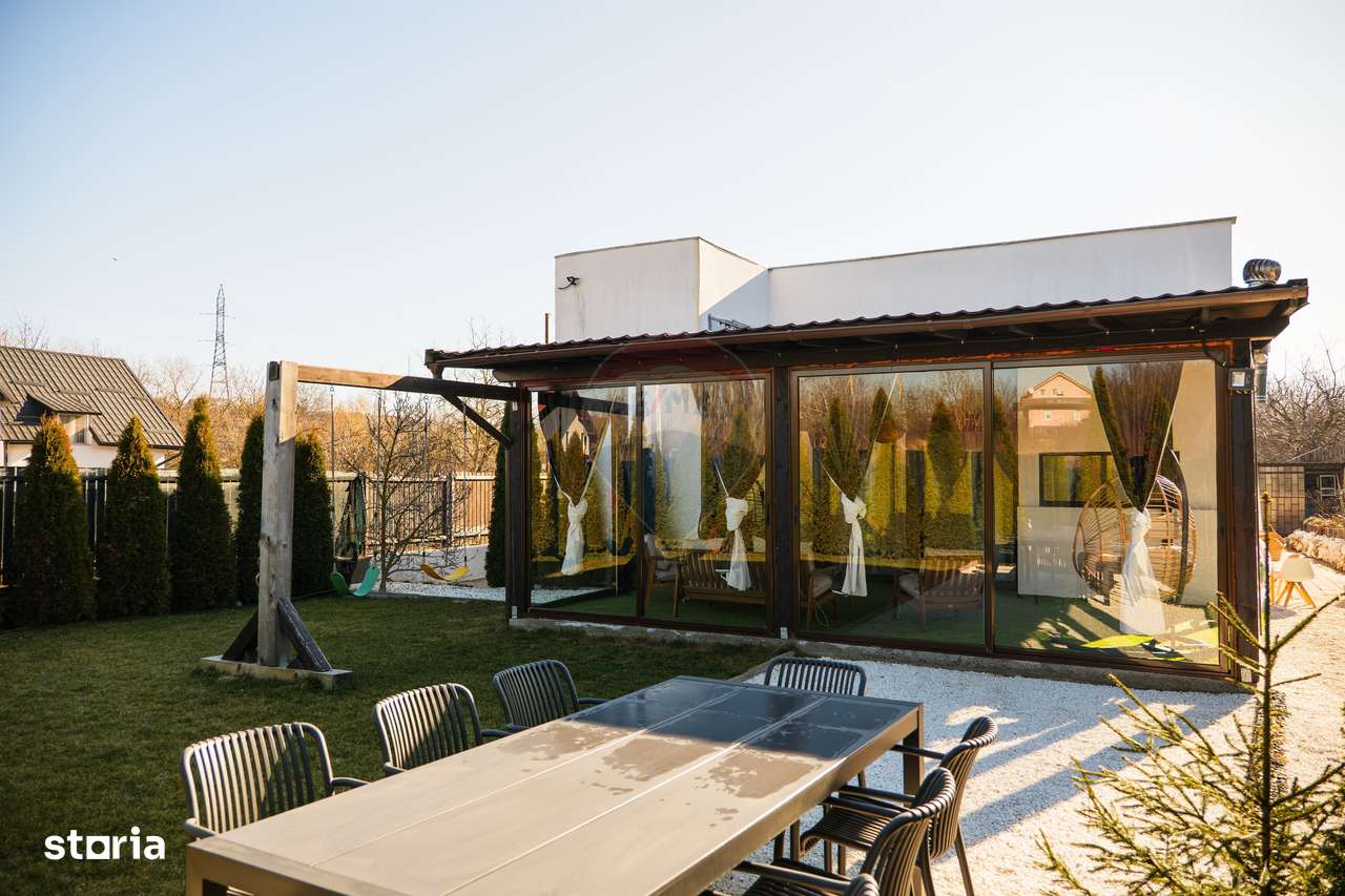 Casă modernă, ultrafinisată, cu grădină -  str. Sandulesti-18