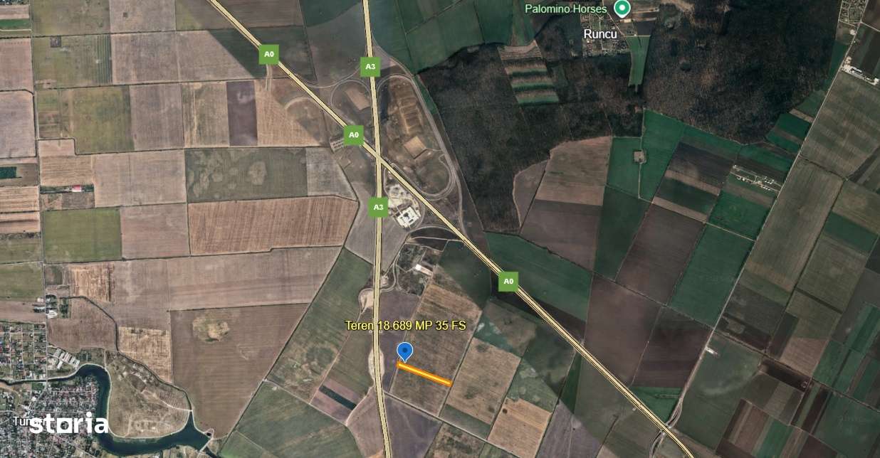 Vanzare Teren 18.689 MP Intravilan Tarla 10–Ștefanestii de Jos, Zon - Imagine principală: 1/3