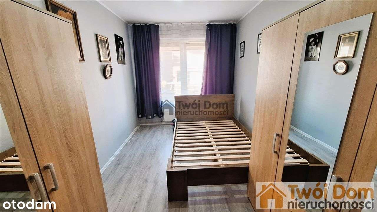 Parter, 3 pokoje, zabudowany balkon, niskie koszty - Pełny obrazek: 3/11