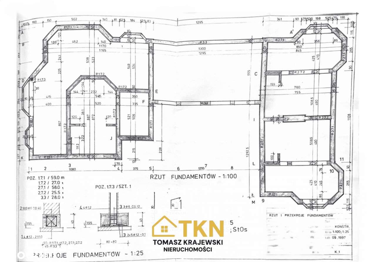 Działka 1620 m² z domem Warszawa-Ursynów-6