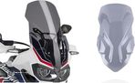 viseira honda crf1000l 2016 - 2020 smoke africa twin 1000 - 1