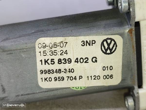 Motor De Elevador Trás Direito Volkswagen Jetta Iii (1K2) - 6