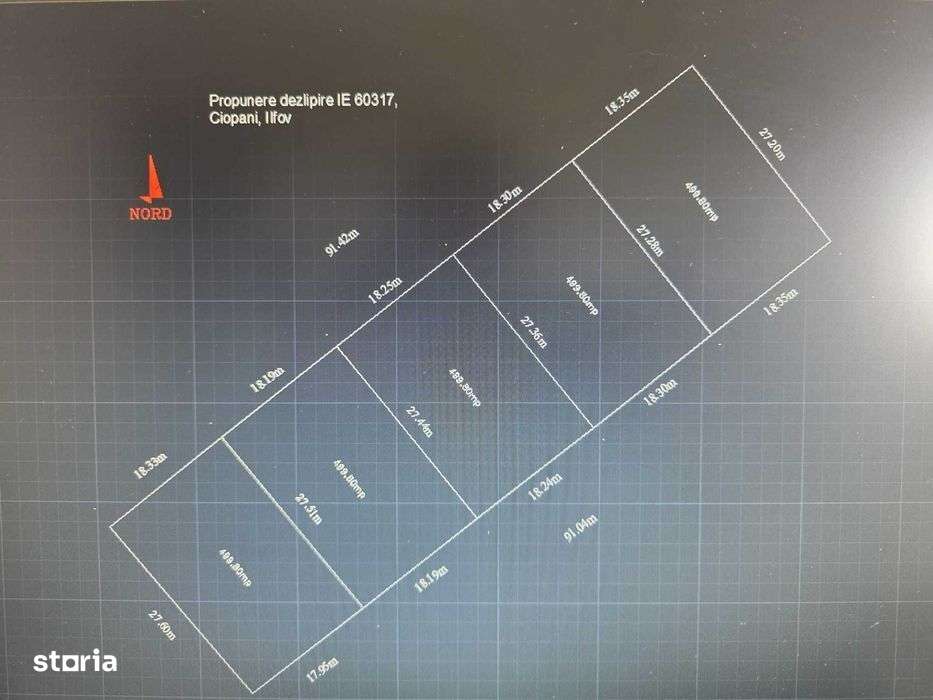 Teren intravilan de vanzare in Izvorani | Loturi de 500 mp si 1500 mp-0