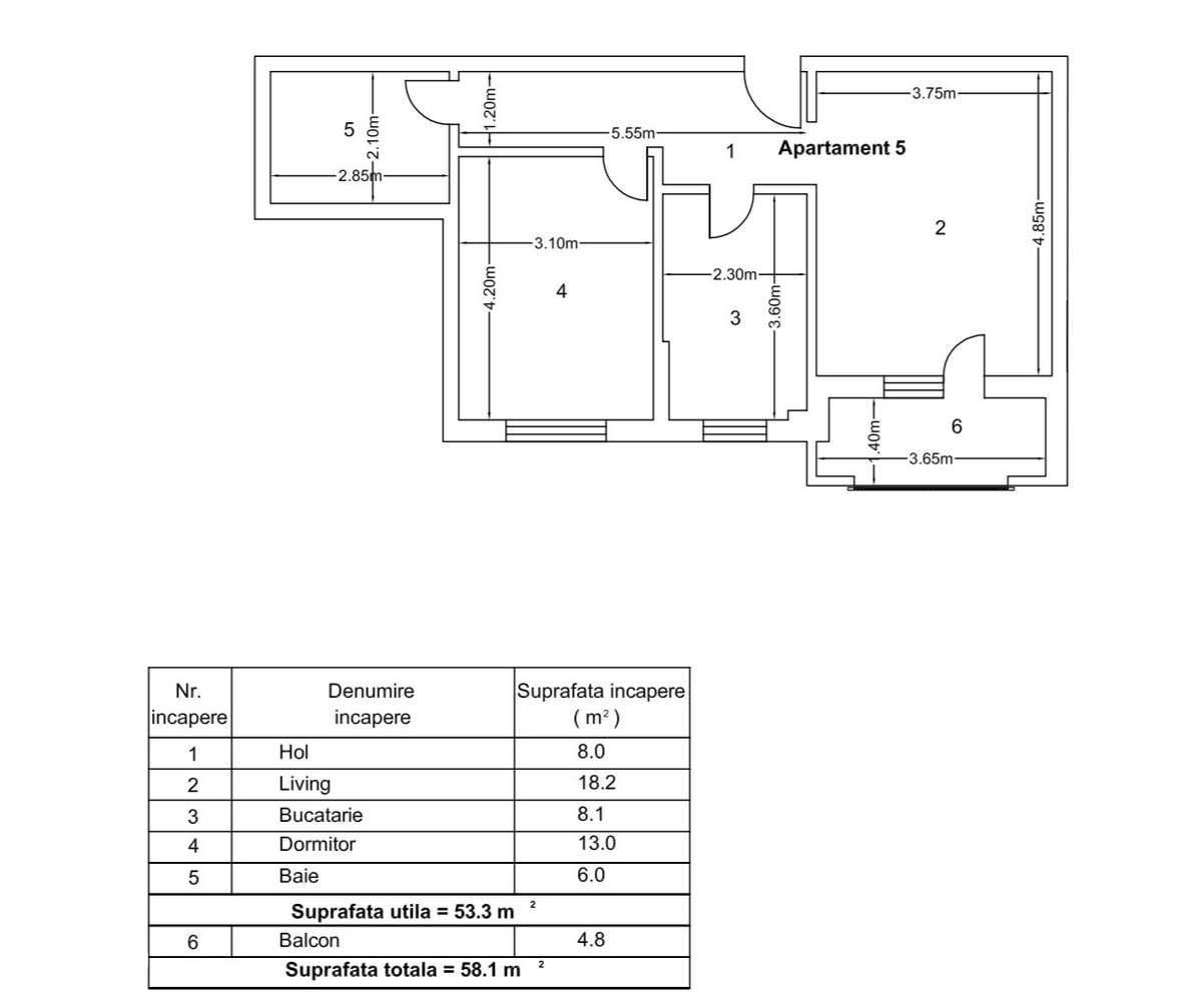 Apartament 2 Camere Decomandat | Predare 08/2026 | Str. Piersicului 10-9