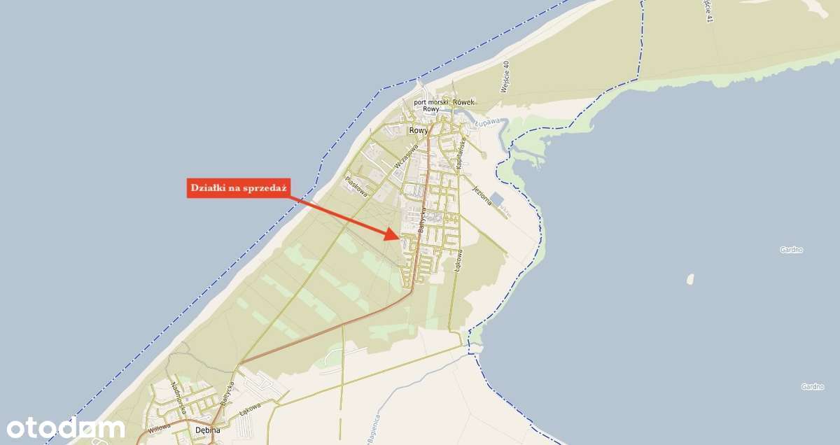 Działka budowlana nad morzem | przylega do ściany lasu | MPZP - Pełny obrazek: 5/7