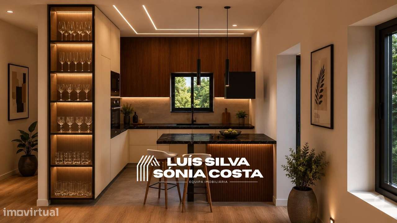 Moradia T3 de Design Contemporâneo | Totalmente Reconstruída |...-4