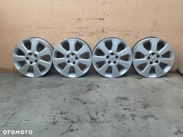 OPEL VECTRA C ASTRA H ZAFIRA A 4 X FELGI ALUMINIOWE 17 CALI 5X110 ET41 7J - 2