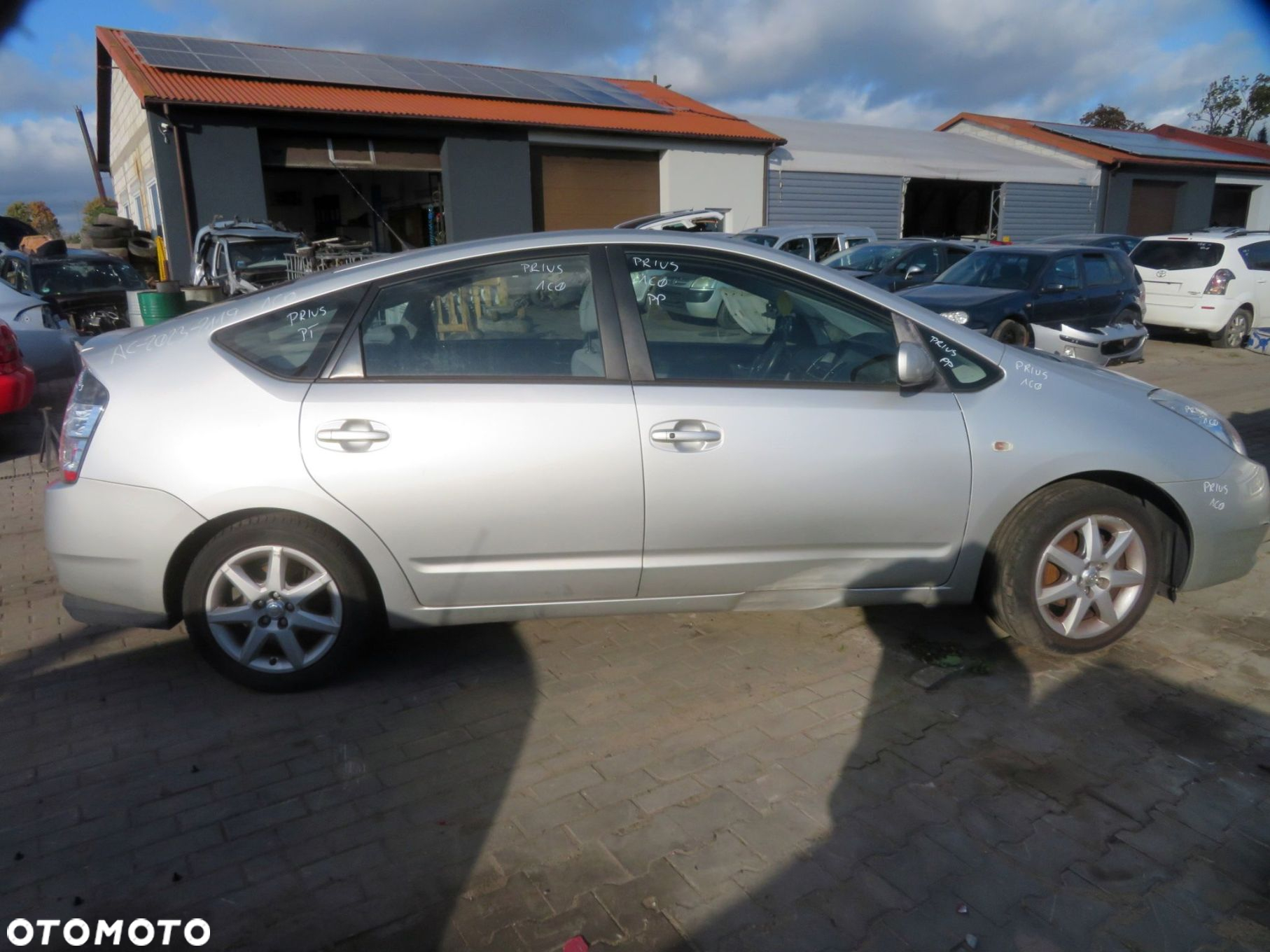 TOYOTA PRIUS II XW20 LB LIFTBACK 2006 1C0 1.5 16V 1NZ-FXE 146KM P112 SREBRNY na części - 6