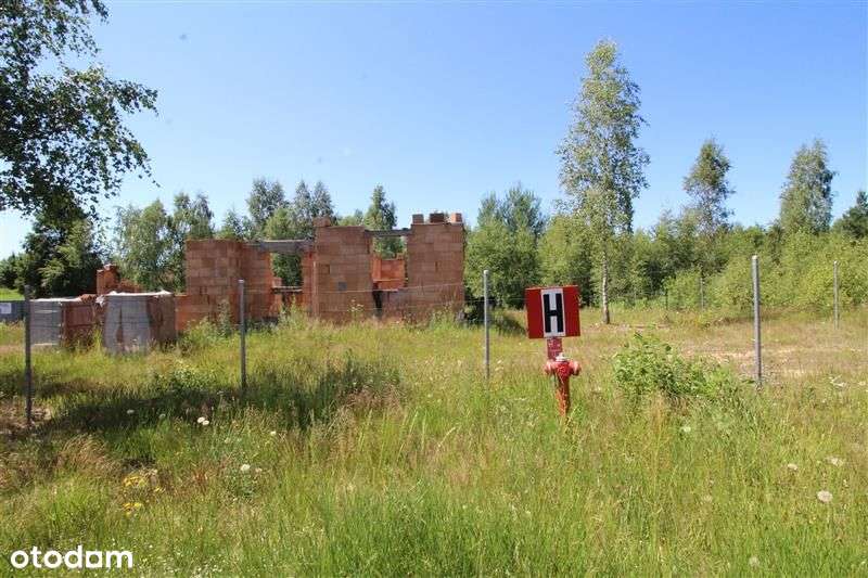 Działka z rozpoczętą budową-3