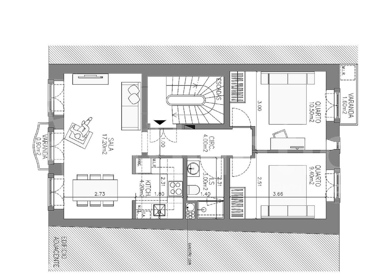 Apartamento remodelado e mobilado perto do Metro