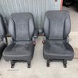 MERCEDES R 251  fotel fotele tylne skora +  alcantara czarna skóra idealne - 3