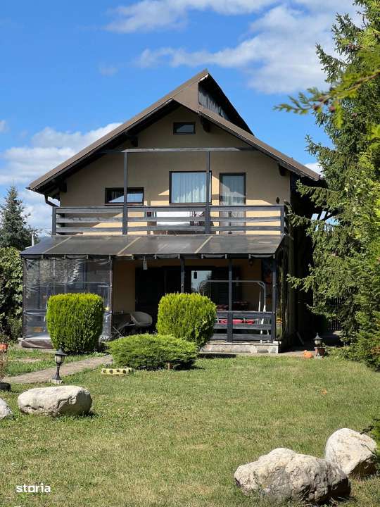 Vila de vanzare Brebu Prahova – S+P+E+M, 193 mp construiti, curte ge-0