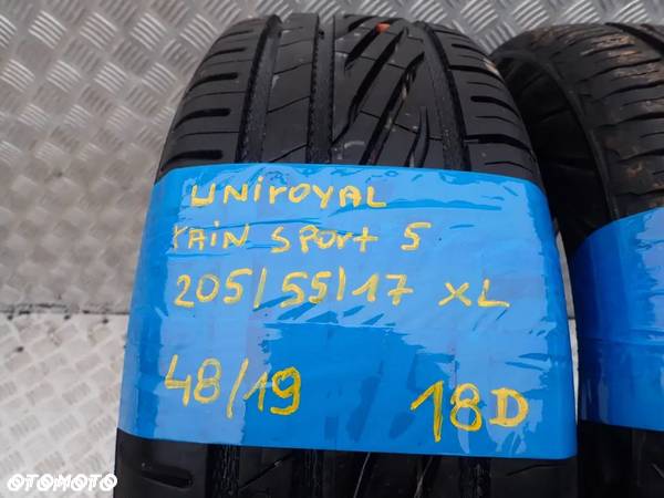 OPONY LETNIE UNIROYAL RAINSPORT 5 205/55/17 - 2