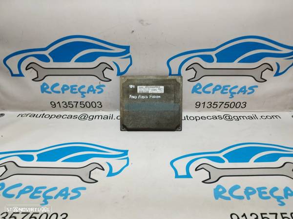 CENTRALINA ECU MOTOR SIEMENS FORD FIESTA 1.4 TDCI 68CV S120977312 E S120977312E 6S6112A650LE 6S6112A650LE 5DME J38AC SIM210 F6JA - 1