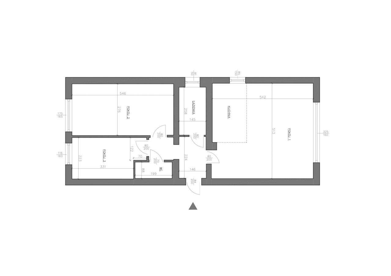 3 pokoje po remoncie | 62 m² | 600 M od metra | pa-8