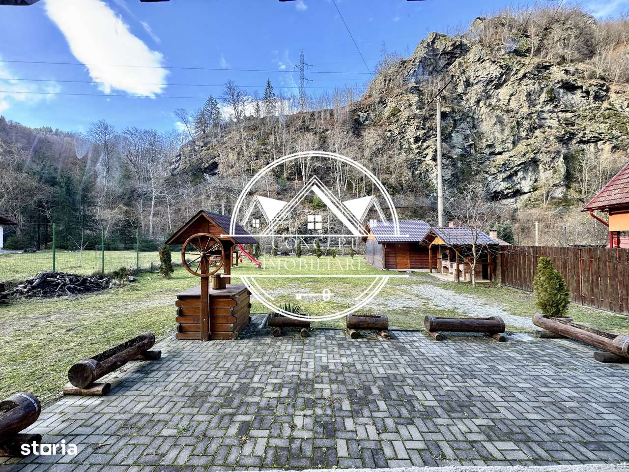 Cabana cu 6 camere, 800mp teren, priveliste spre muntii, Rau Sadului-3