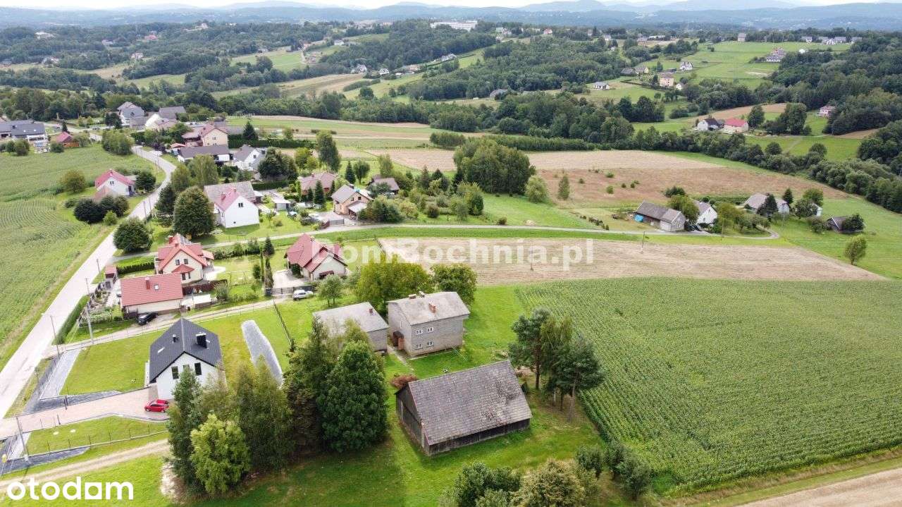 Bieńkowice gm. Dobczyce 30ar zabudowa zagrodowa-15