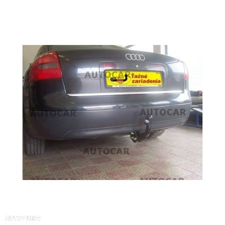 Carlig de remorcare pentru Audi A 6 - 4 usi, Avant, Quattro, (4B,C5) - sistem semidemontabil - cu suruburi - din 1997/04  - 2004 - 7