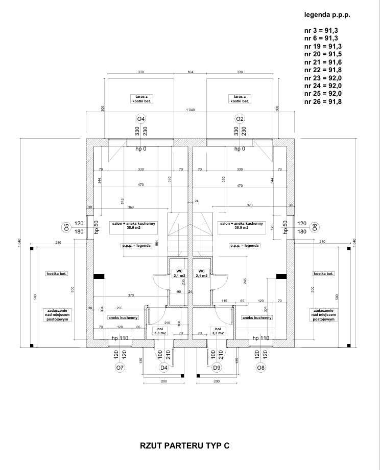 Dom jednorodzinny dwulokalowy - Pełny obrazek: 5/7