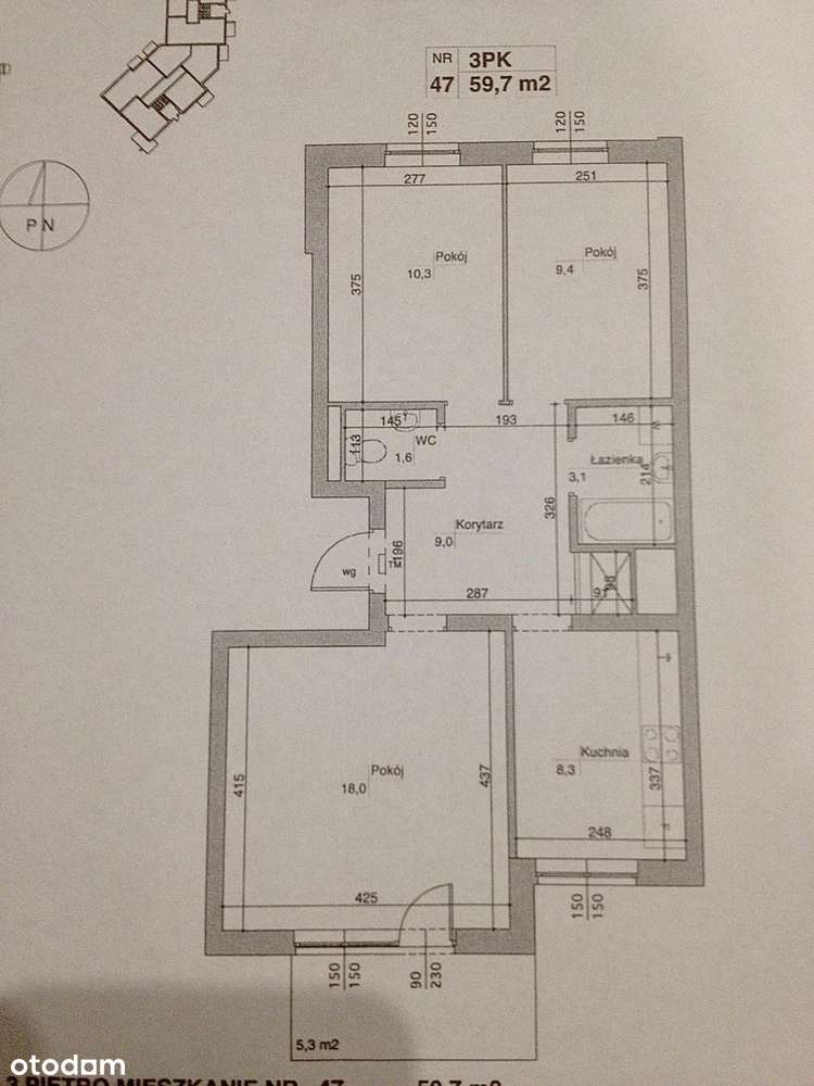 Przestronne 3 pokoje w super lokalizacji!-8