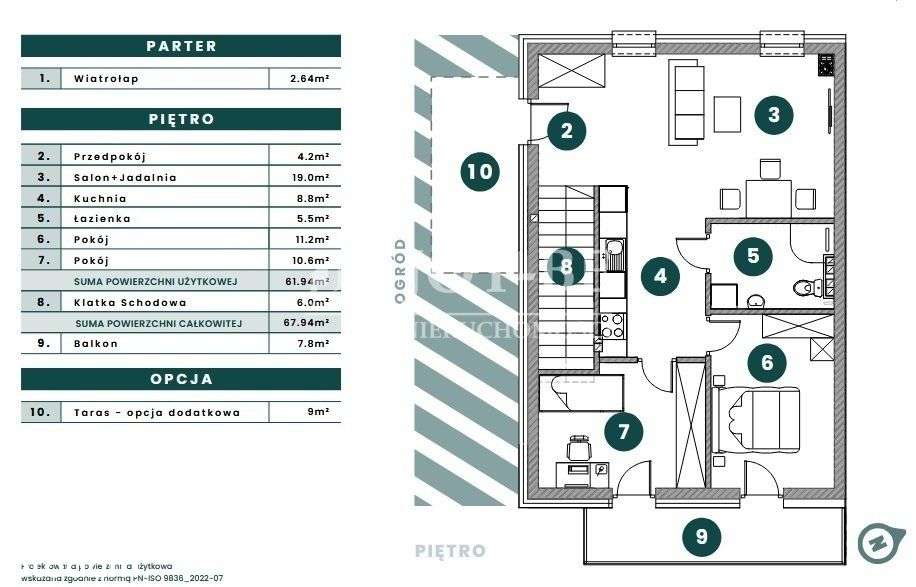 Zamieszkaj w sąsiedztwie lasu/Mieszkanie z ogrodem - Pełny obrazek: 5/5