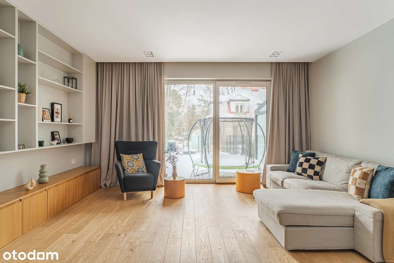 Stylowy segment z ogródkiem | Wysoki standard-0