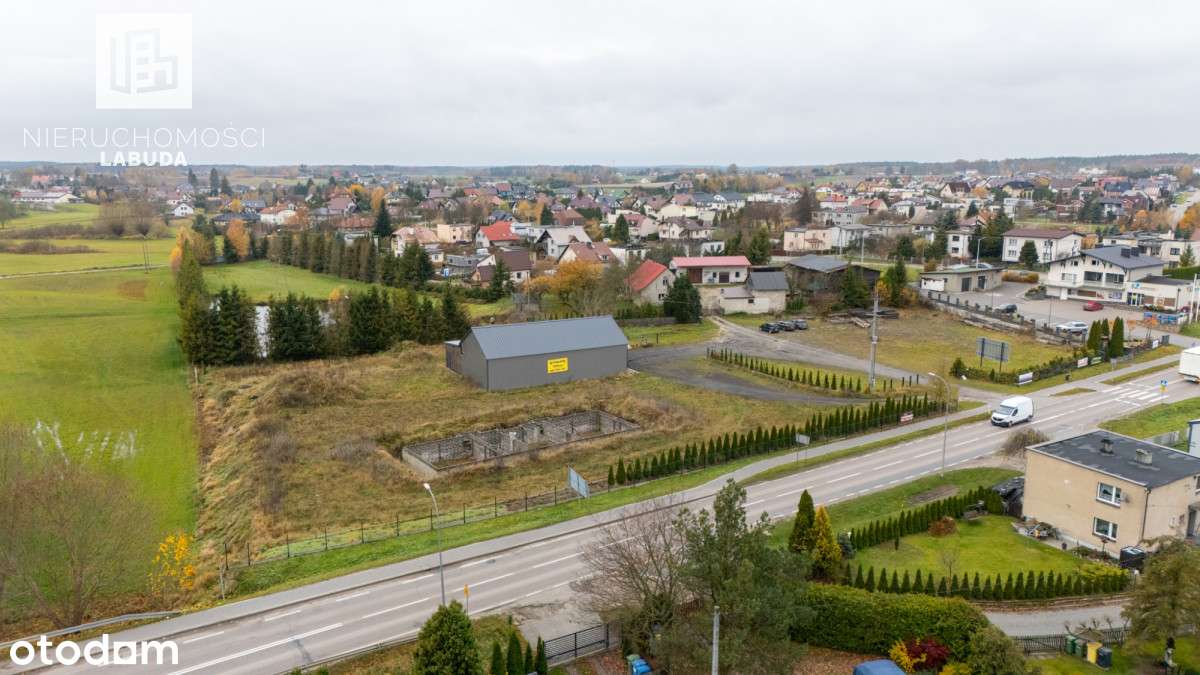 Hala 320m² przy głównej drodze w Zblewie-0