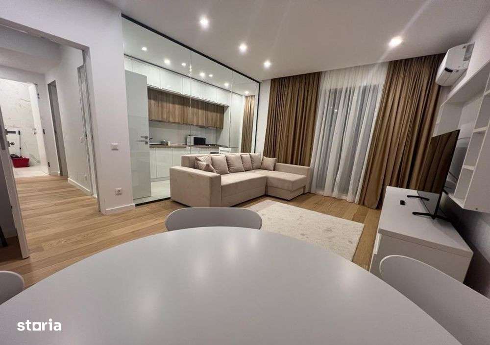 Apartament 2 camere de inchiriat Nusco City - Aviatiei cu parcare - Imagine principală: 5/8