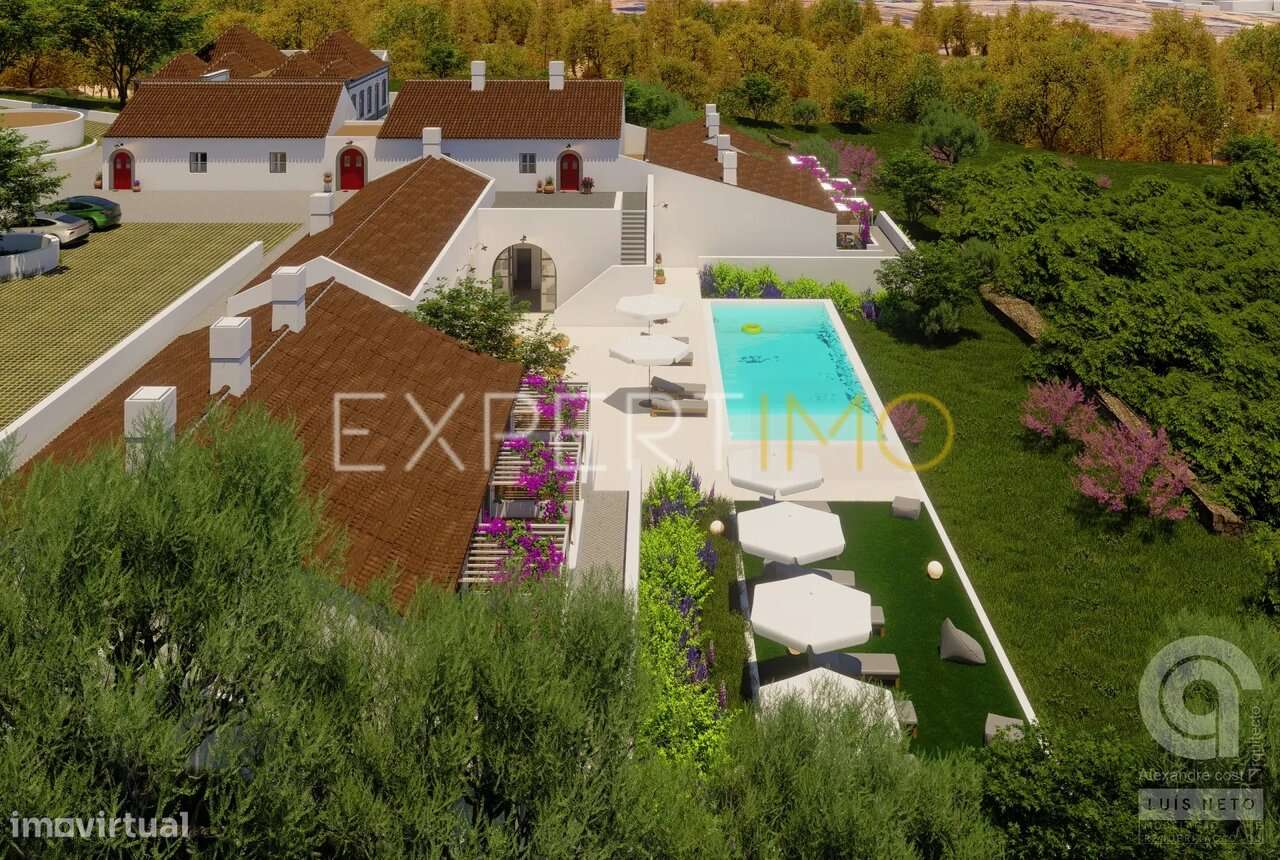 Quinta com projeto para Turismo Rural de luxo - Algarve - Tavira - Grande imagem: 2/32