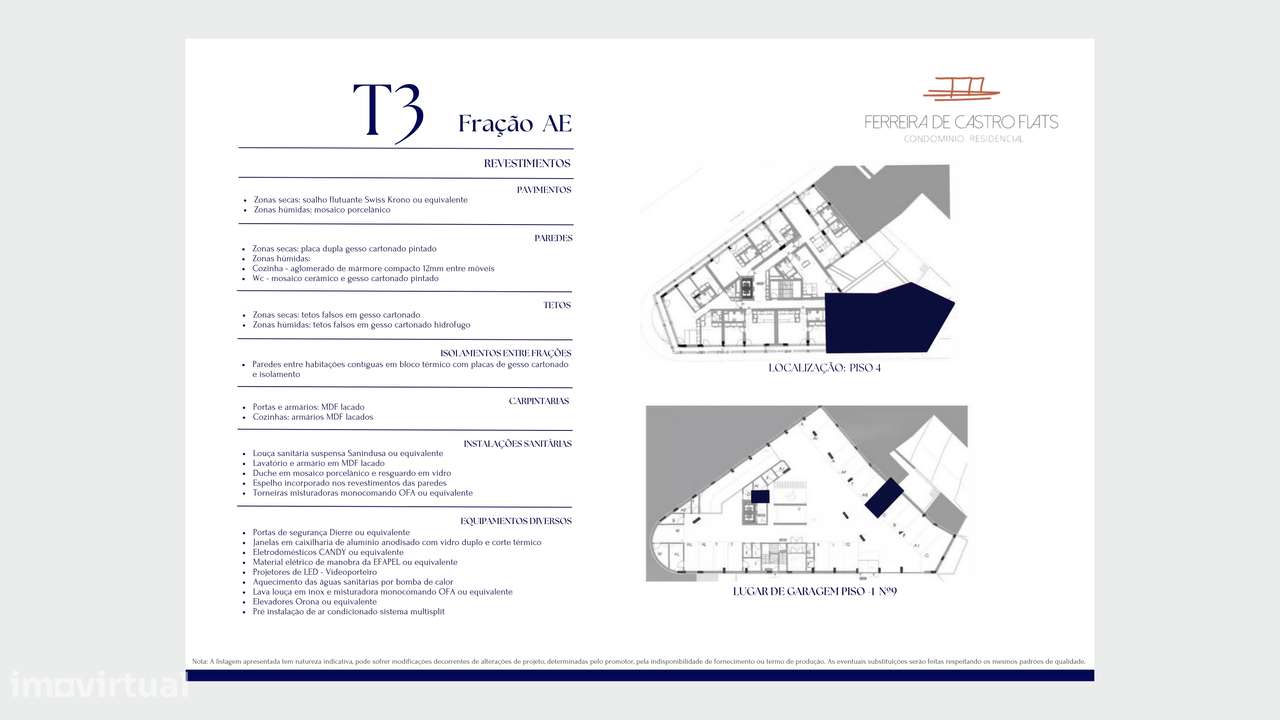 Apartamento T3 NOVO com varanda de 14 m2 e lugar de garagem-8