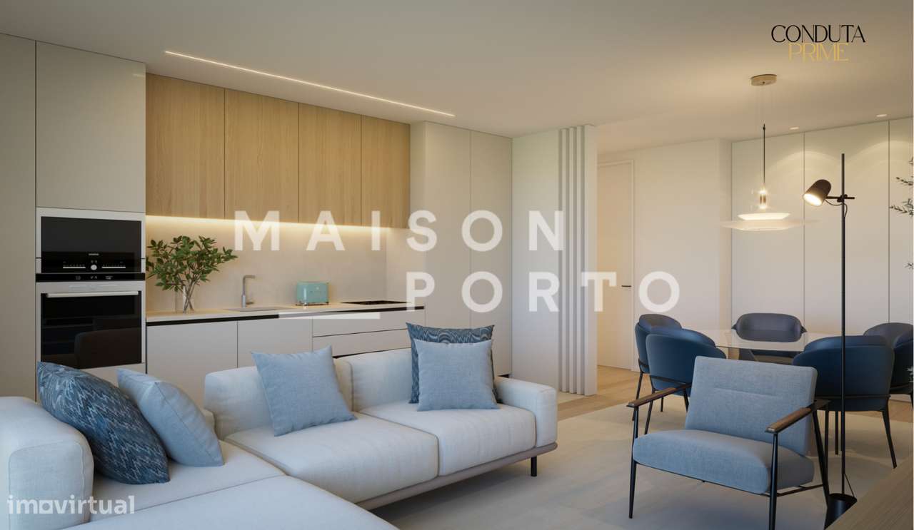 Apartamento T3 com Varanda em Condomínio Fechado na Avenida Conduta - Grande imagem: 4/26