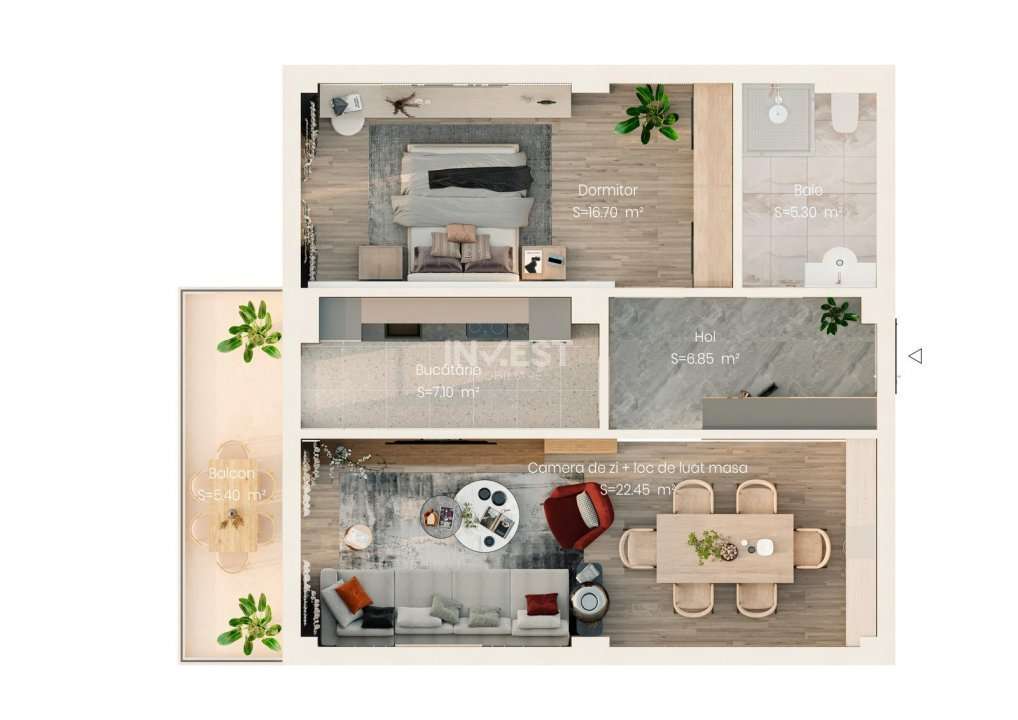 COMISION 0%! 2 CAMERE DECOMANDAT 64MP MALL MOLDOVA - Imagine principală: 2/2