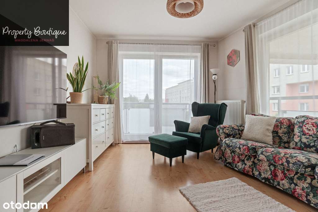 Trzy pokoje Grunwald, balkon, winda, piwnica-4