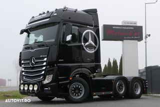 Mercedes-Benz ACTROS 2551 / 6X2 / PUSHER / 68  TONS !! / BIG SPACE / RETARDER / NAVI / EURO 6