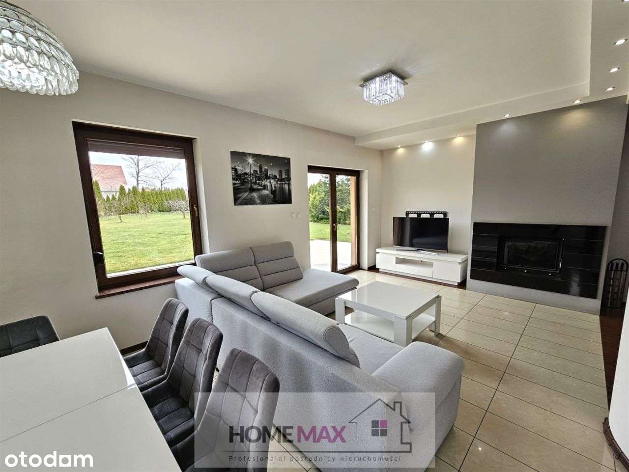 Wolnostojący dom z piękną 20 ar. działką,Grzybiany-5