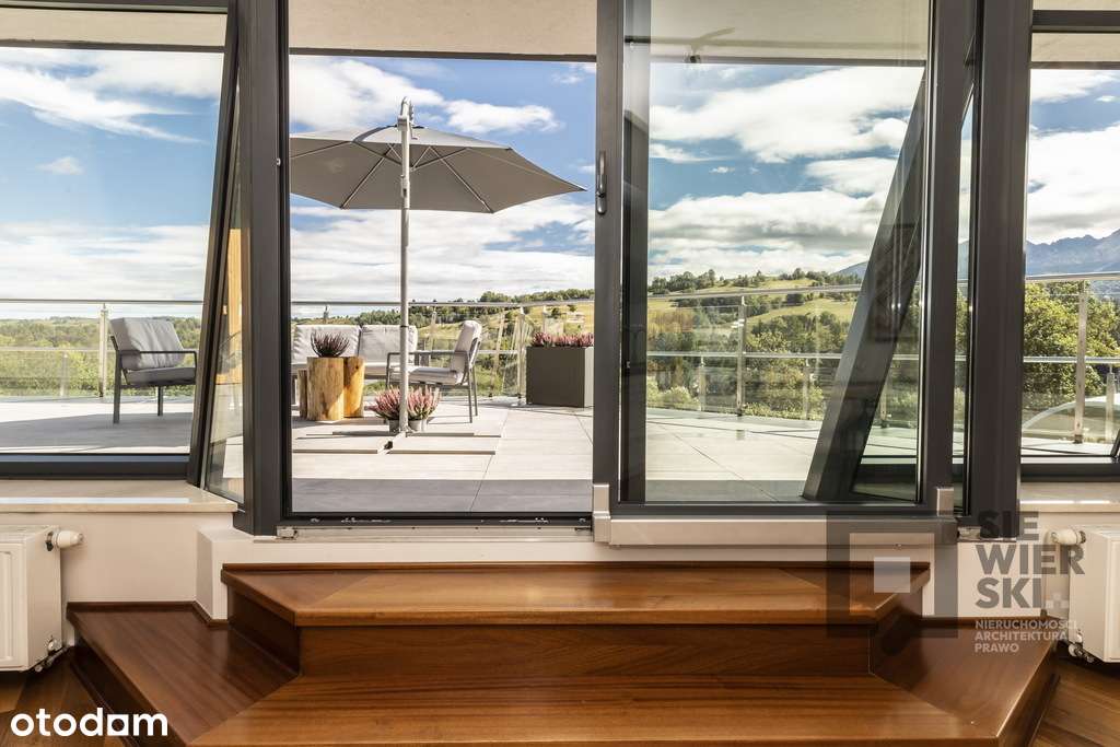 Apartament 2 pok. z tarasem widok, sauna, garaż-1