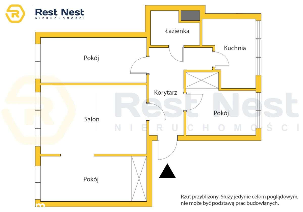 4 pokoje - 58 m2 - Ursus, ul. Warszawska-14