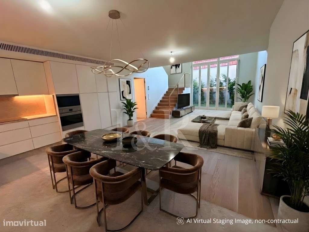 Apartamento T2 duplex com jardim e estacionamento, Capuchos Residen... - Grande imagem: 4/47