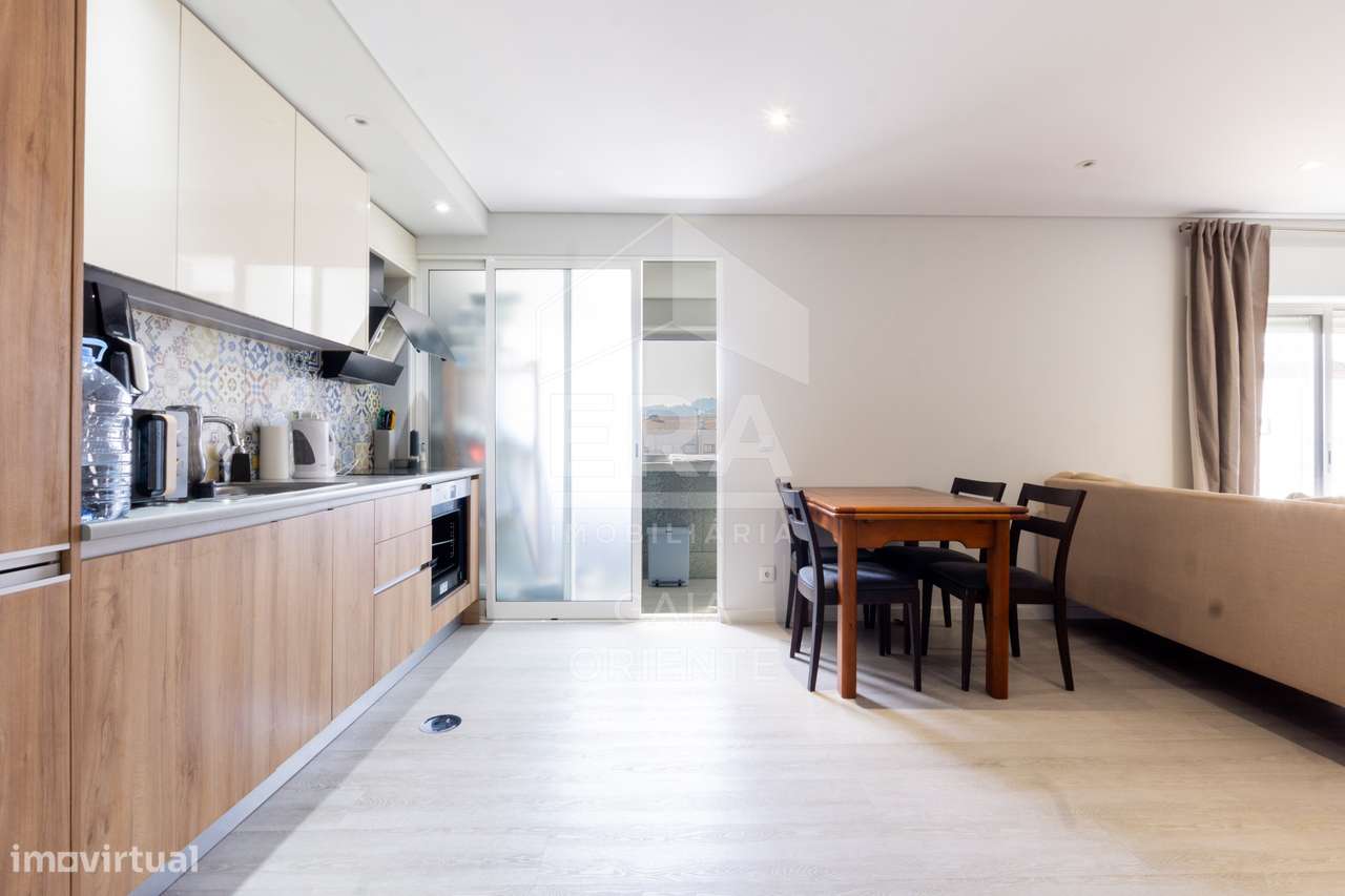 T2 com terraço e garagem em Vilar de Andorinho-6