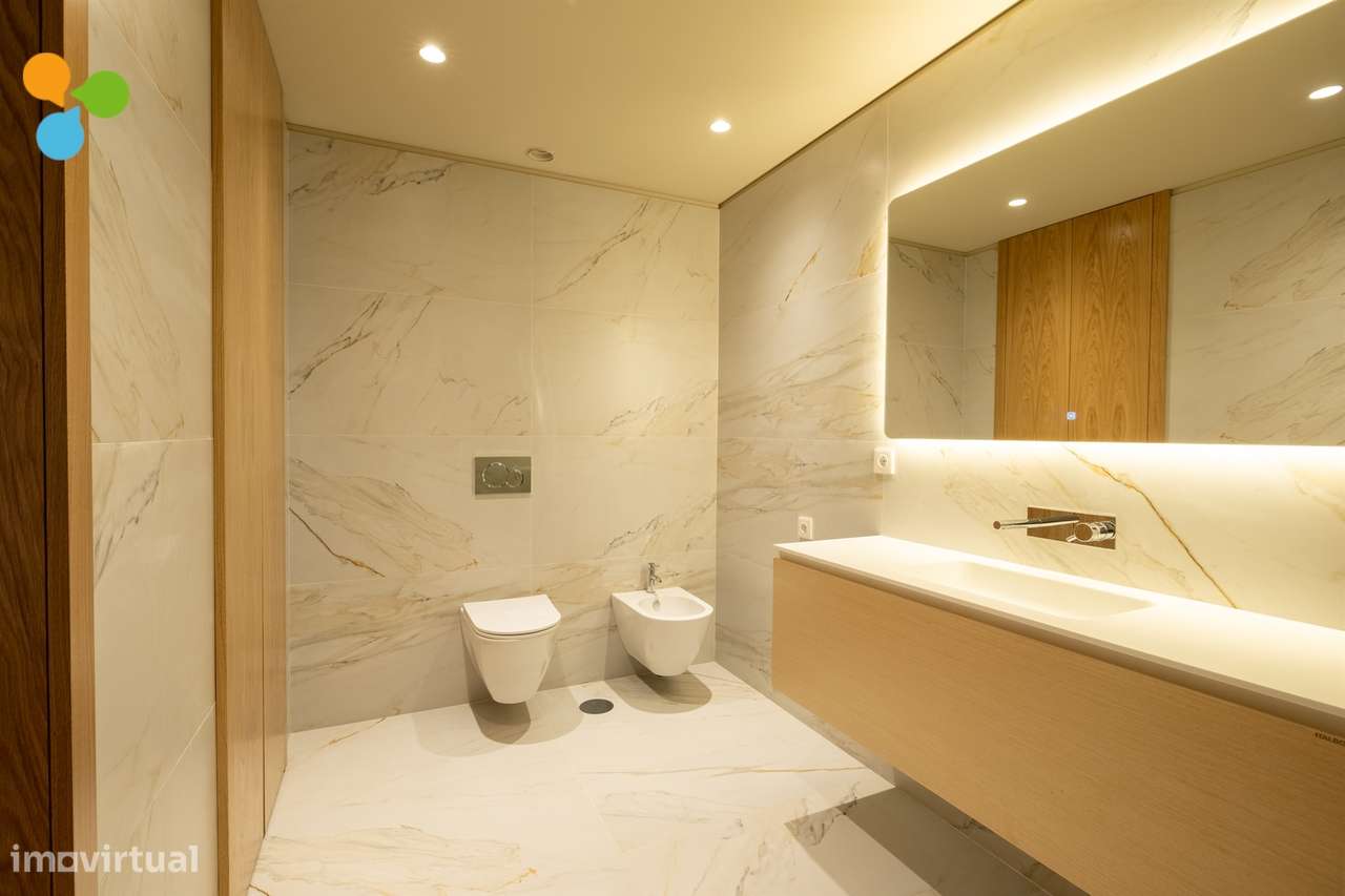 Apartamento T2 novo c/ terraço e 2 lugares de garagem-21