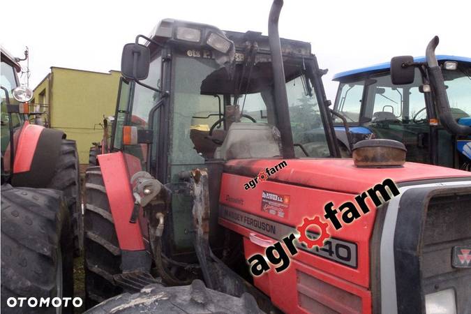 Massey ferguson części 6140 6130 6120 6150 6110 skrzynia silnik most oś felga zaczep koła zwolnica - 2